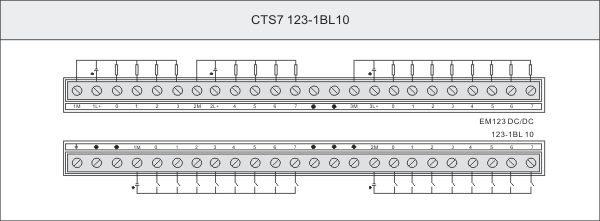 合信 EM123 PLC数字量输入输出模块(123-1B